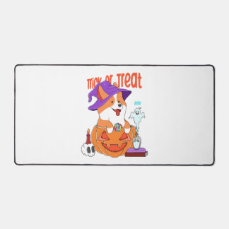 Corgi Halloween Desk Mat