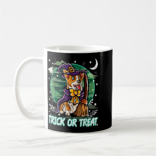 Corgi Happy Halloween Costume Witch Coffee Mug