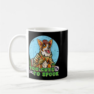 Corgi Happy Halloween Costume Zombie Coffee Mug