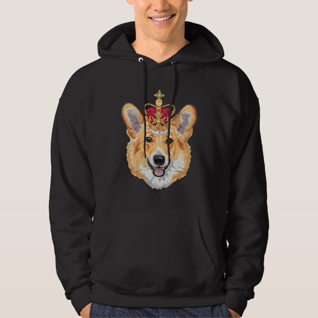 Corgi Happy Hoodie (Front)