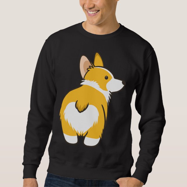 Corgi Heart Butt     Sweatshirt (Front)