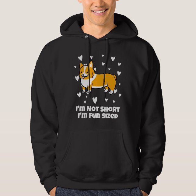 Corgi Im Not Short Hoodie (Front)