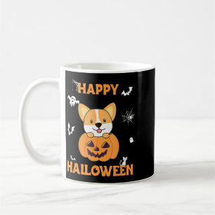 Corgi In Pumpkin Dogs Happy Halloween Coffee Mug
