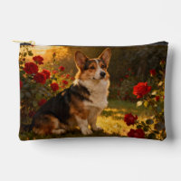 Corgi in the Roses I