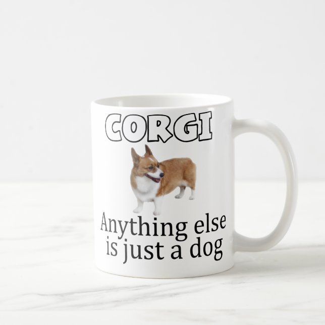 Corgi is Best Dog Coffee Mug (Right)