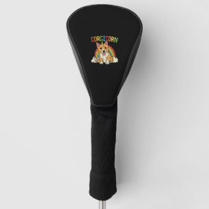 Corgi Item for Women & Girl Corgicorn T-Shirt Golf Head Cover
