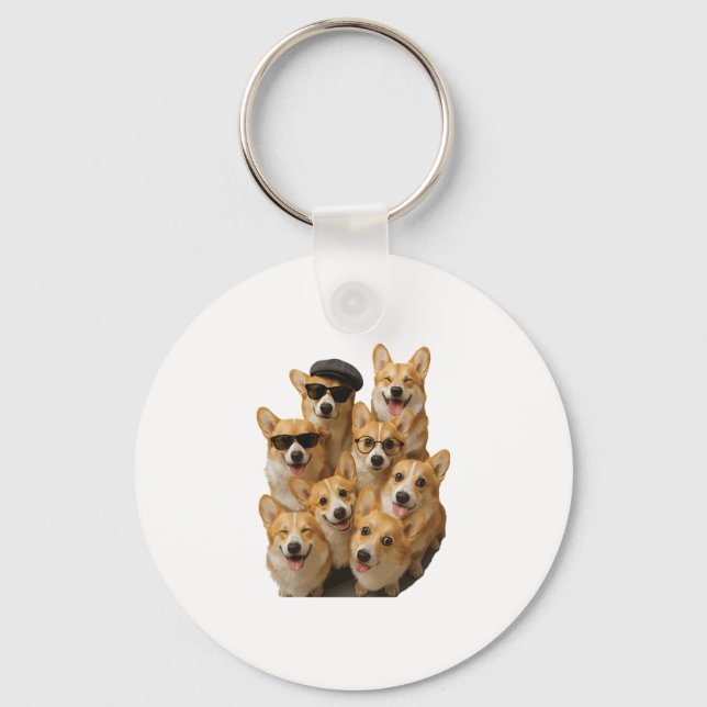 Corgi Key Ring (Front)