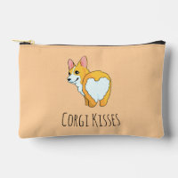 'Corgi Kisses' Funny Adorable Cheeky Corgi Lovers
