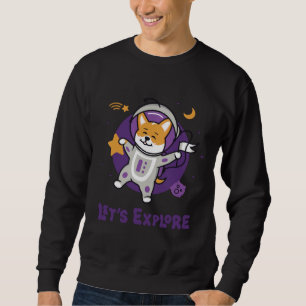 Corgi Let X S Explore Lovely Beautiful Astronaut C Sweatshirt