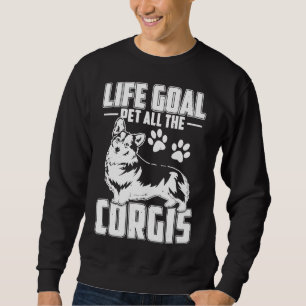 Corgi Life Goal Pet All The Corgis Pul Hoodie