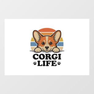 Corgi Life Shirt Vintage Engraving Dog Lover Art_1