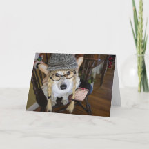 Corgi- Little Girl with Note to Santa