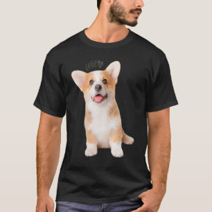 Corgi Love Is Dog Mum Dad Puppy Pet Women Men Kid T-Shirt