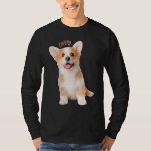 Corgi Love Is Dog Mum Dad Puppy Pet Women Men Kid T-Shirt