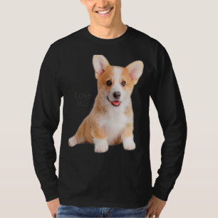 Corgi Love Is Dog Mum Dad Puppy Pet Women Men Kid T-Shirt