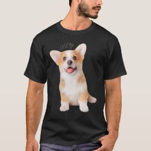Corgi Love Is Dog Mum Dad Puppy Pet Women Men Kids T-Shirt