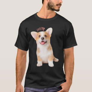 Corgi Love Is Dog Mum Dad Tee Puppy Pet Women Men