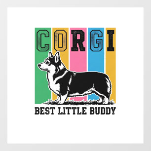 Corgi Love Shirt Vintage Engraving Dog Silhouette_