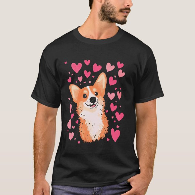 Corgi Love T-Shirt (Front)
