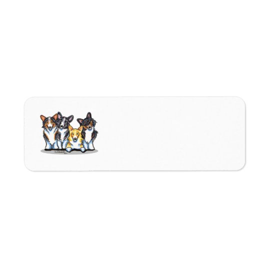 Corgi Lover Return Address Label
