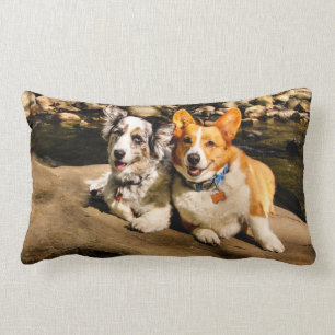 Corgi Lovers Lumbar Cushion