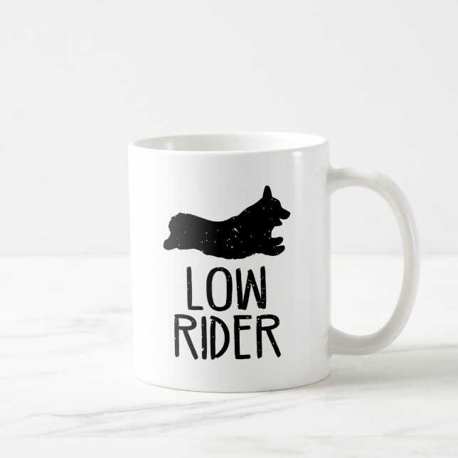 Corgi Low Rider Coffee Mug (Right)
