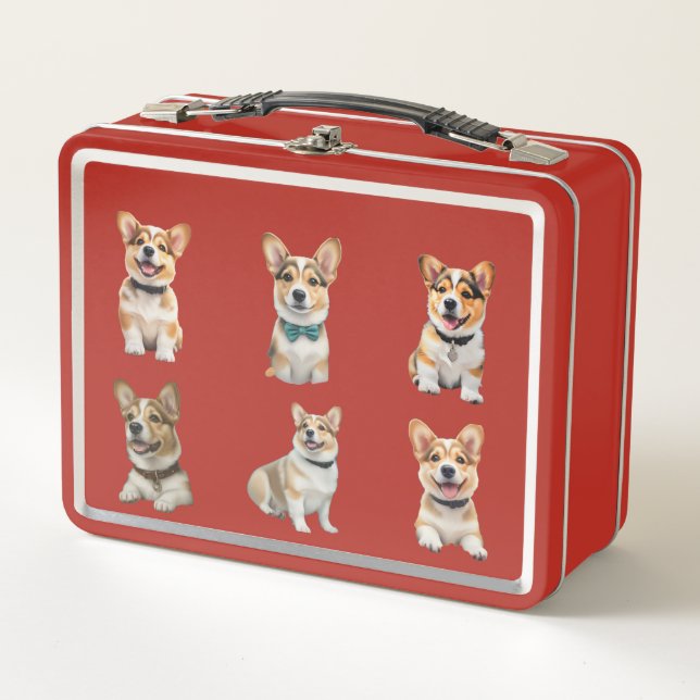 Corgi lunch box (Front)