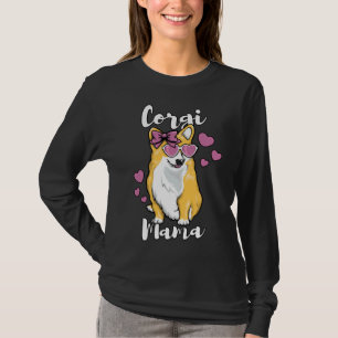 Corgi Mama Cute Dog Loving Mother T-Shirt