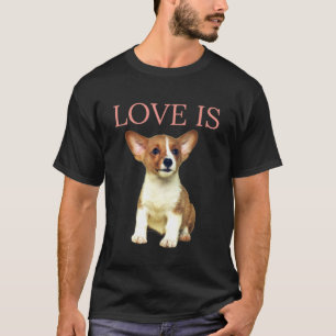 Corgi Men Women Boys Girls Kids Love Dog Mom Tee