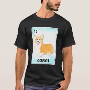 Corgi Mexican Dog Cards T-Shirt