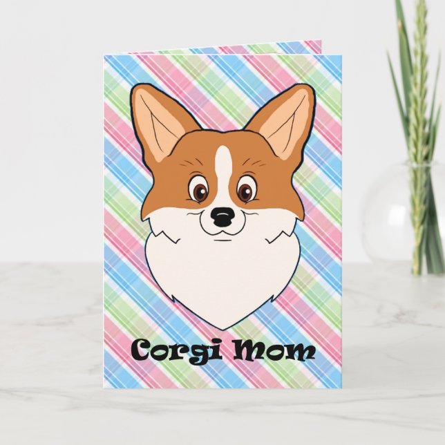 Corgi Mom Card (Front)