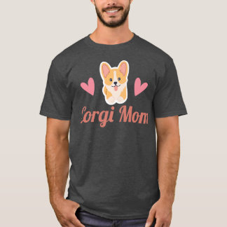 Corgi Mom Pembroke Welsh Corgi-568 T-Shirt