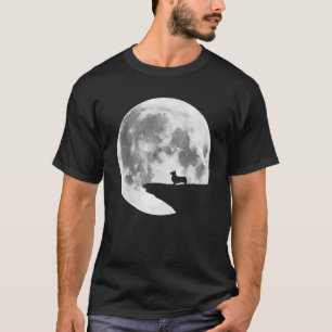 Corgi Moon Dog Breed Halloween Tee