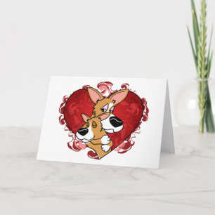 Corgi Mother's Day Greeting Card