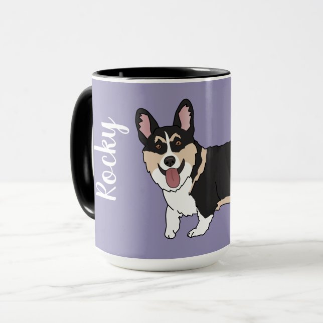 Corgi  mug (Front Left)