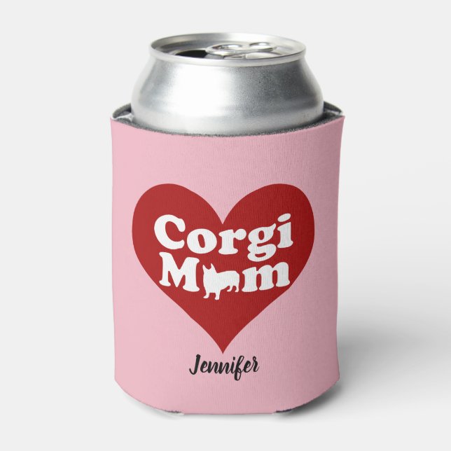 Corgi Mum Can Cooler (Can Front)