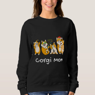 Corgi Mum Christmas Party Edition Sweatshirt