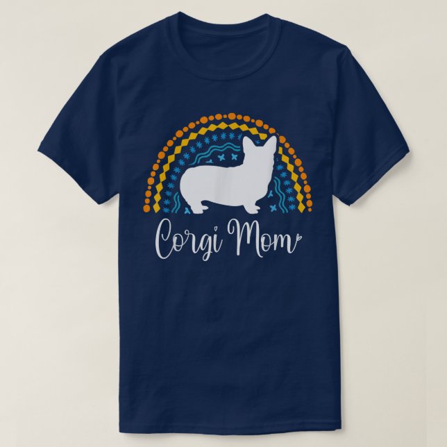 Corgi Mum  Corgi dog  T-Shirt (Design Front)