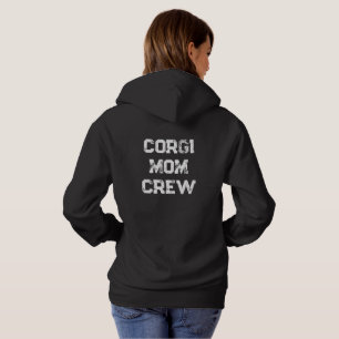 'Corgi Mum Crew' Dog Mum Birthday Mother's Hoodie