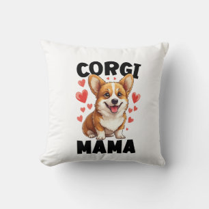 Corgi Mum - Cute Corgi Mama Cushion