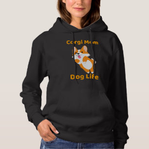 Corgi Mum Dog Life 484 Hoodie