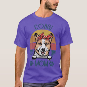 Corgi Mum Funny Dog Mama Mothers Day T-Shirt