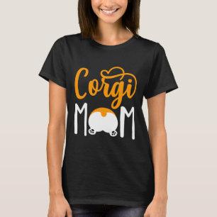 Corgi Mum Funny Idea 438 T-Shirt
