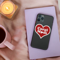 Corgi Mum Heart