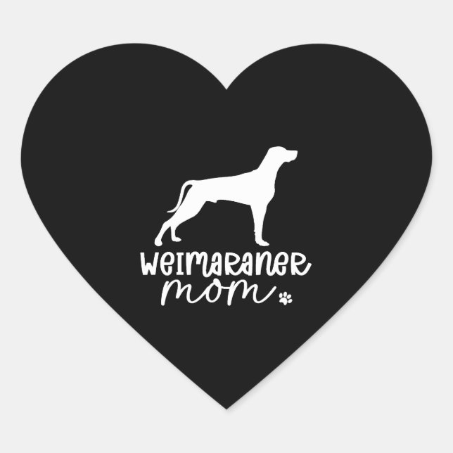 Corgi Mum  Heart Sticker (Front)