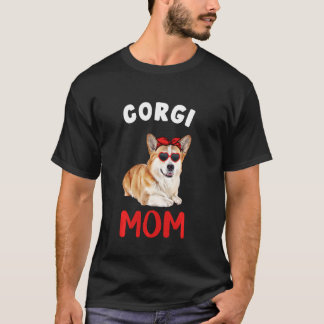 Corgi Mum Mama Corgi Dog Owner Mothers Day Women T-Shirt