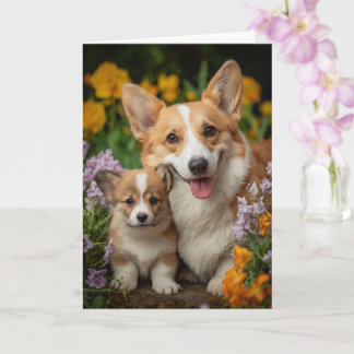 Corgi Mum Mother’s Day Love Card