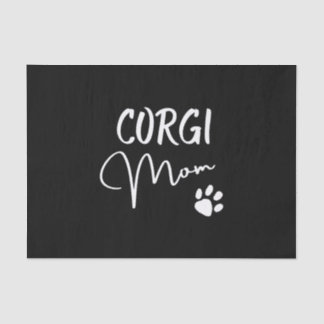 Corgi Mum Pet Gifts for Corgi Dog Lovers And Owner Tissue Paper
