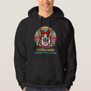 Corgi Mum The Woman The Myth The Legend 1293 Hoodie
