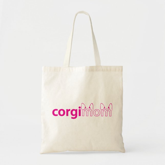 Corgi Mum Tote Bag (Front)